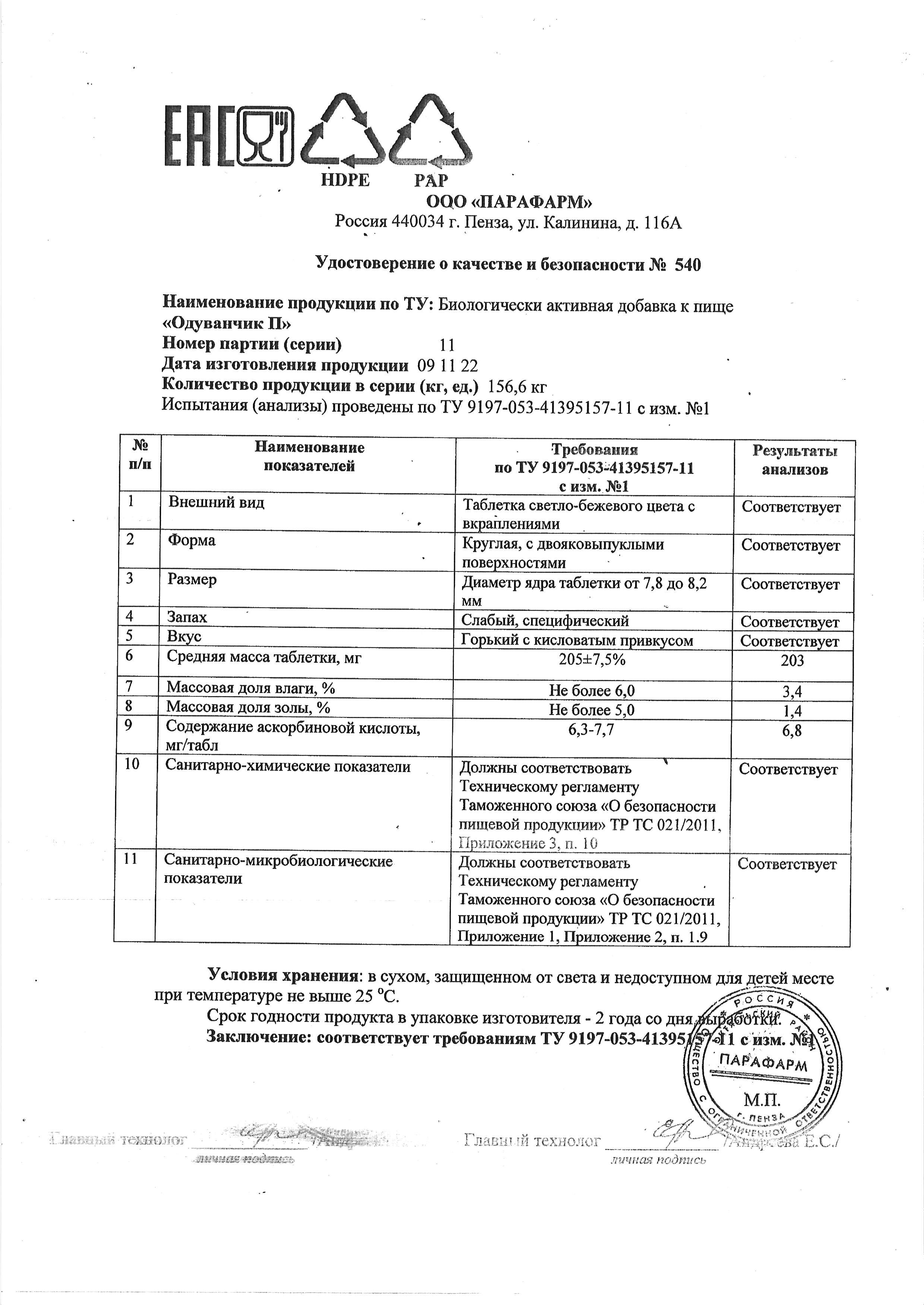 Паспорт №112022